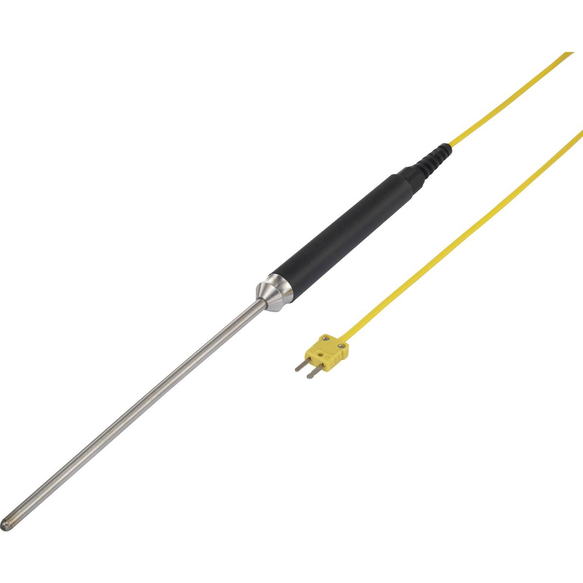 Voltcraft Tauchfühler TP-208 Fühler-Typ K -100 bis 1000 °C Thermoelement-Stecker - 4053199525348