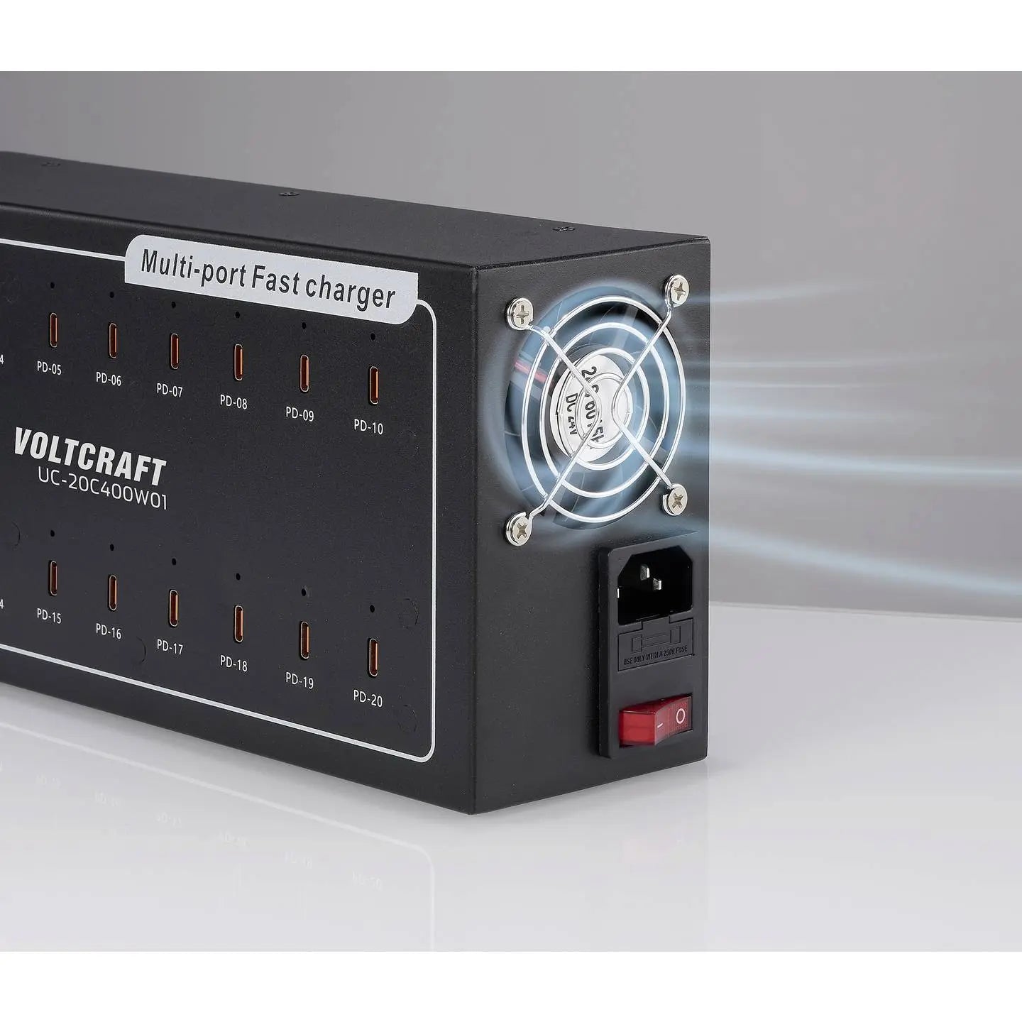 B-Ware Voltcraft Uc 20 C400 W01 Usb C Ladegerät Netzteil Ladestation Usb C Schnellladung - 4064161390833