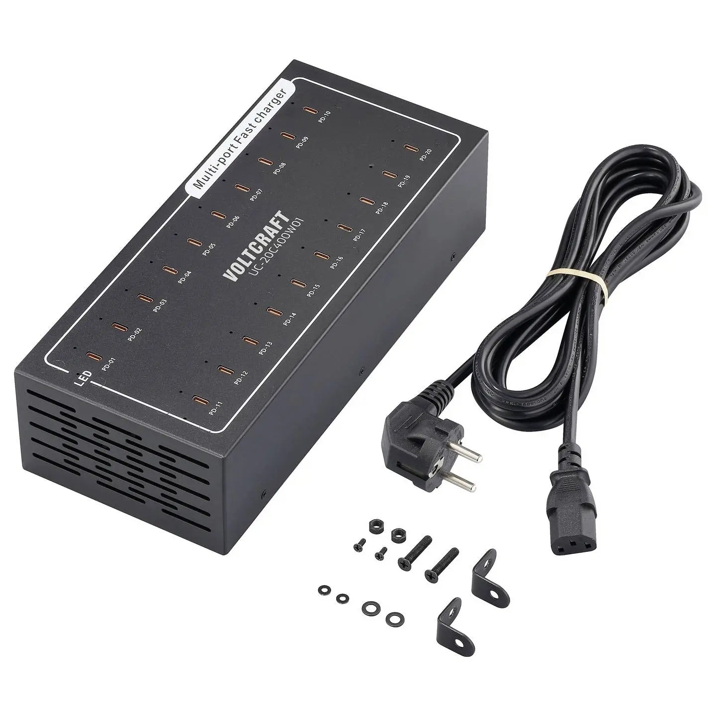 B-Ware Voltcraft Uc 20 C400 W01 Usb C Ladegerät Netzteil Ladestation Usb C Schnellladung - 4064161390833