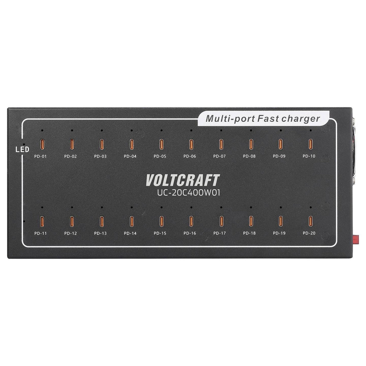 VOLTCRAFT UC-20C400W01 USB C Ladegerät Netzteil Ladestation USB C Schnelllad111 - 4064161390833