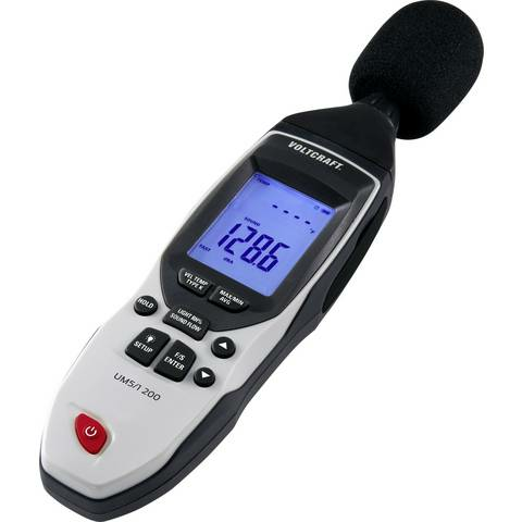 B-Ware Voltcraft Um5/1 200 Umweltmessgerät Temperaturadapter Fühler Typ K 5in1 Lcd - 4053199983537