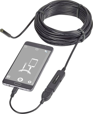B-Ware Voltcraft VC-8919590 USB-Endoskop Sonden-Ø: 8 mm Sonden-Länge: 9.85 m