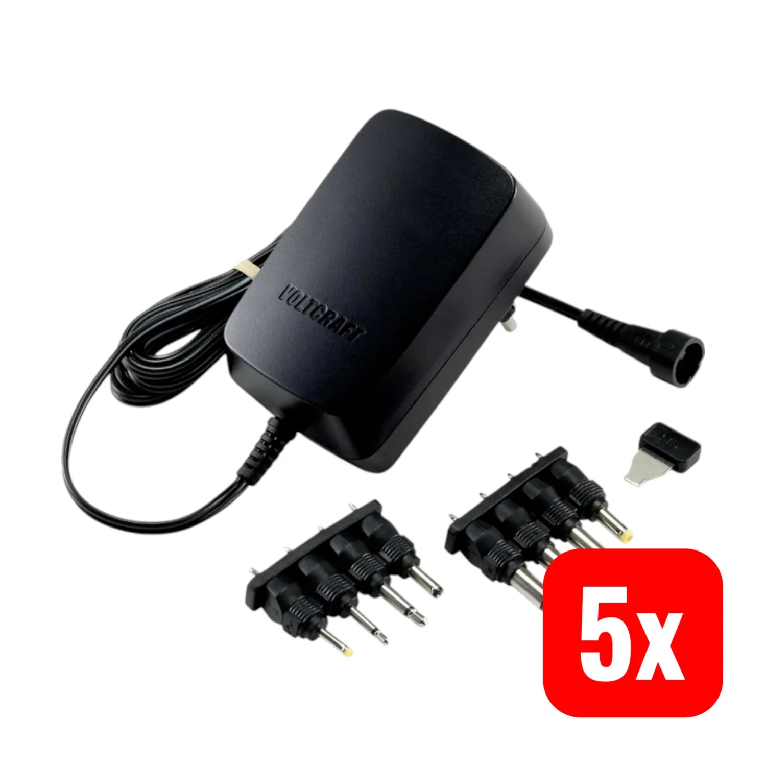 B-Ware Voltcraft Usps 1500 N Steckernetzteil Netzteil Einstellbar 3 4,5 5 6 V/Dc 5 Stück - 4064161042091