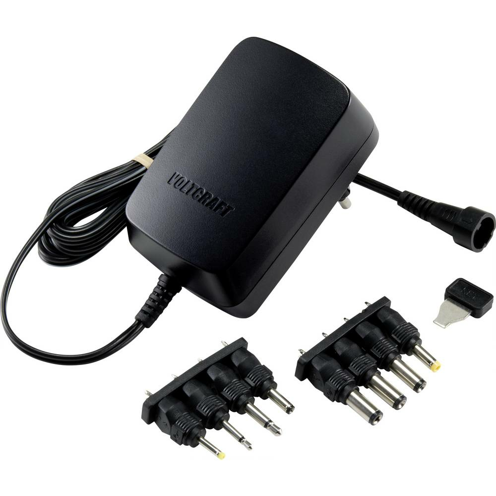 B-Ware Voltcraft Usps 1500 N Steckernetzteil Netzteil Einstellbar 3 4,5 5 6 V/Dc 5 Stück - 4064161042091