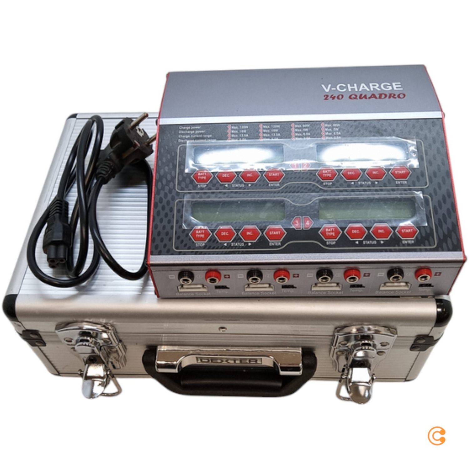 B-Ware Voltcraft V Charge 240 Quadro Modellbau Ladegerät 240 W Siehe Text - 4016139094694