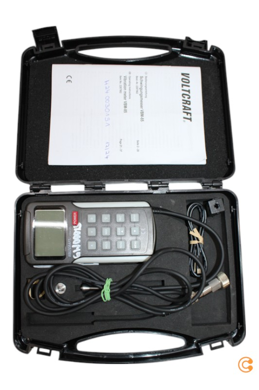Voltcraft Vbm 85 Schwingungsmesser Messgerät Messelektronik Siehe Text/Foto B-Ware - 4064161076829