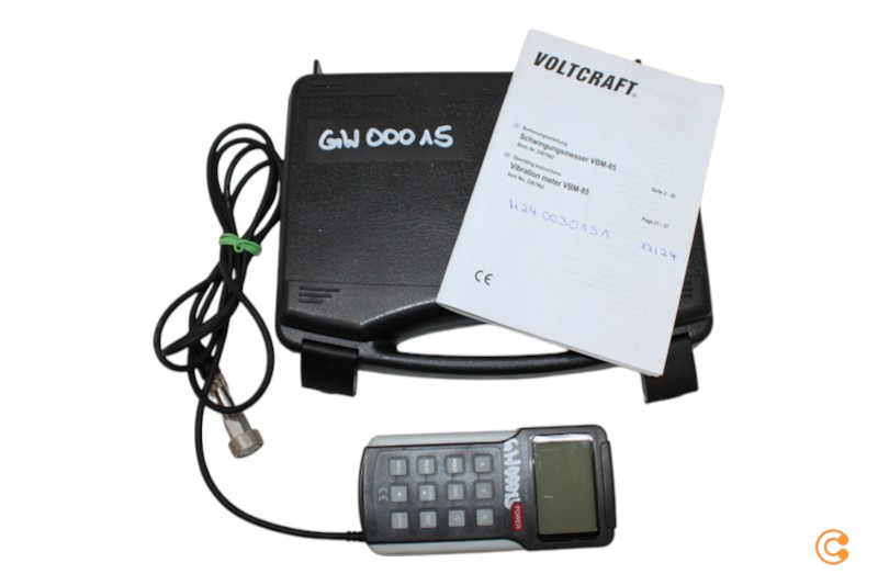 Voltcraft Vbm 85 Schwingungsmesser Messgerät Messelektronik Siehe Text/Foto B-Ware - 4064161076829