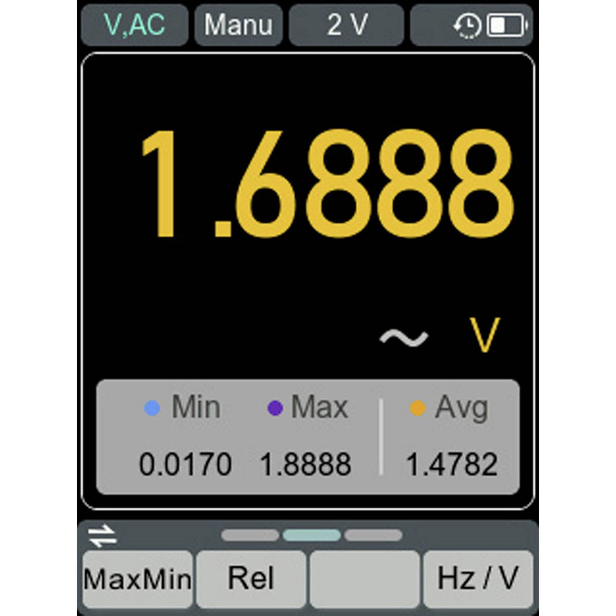 Voltcraft Strommesszange Zangenamperemeter Oszilloskop VC-1120 True RMS Digital - 4064161482408