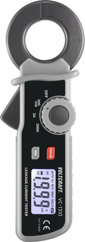 B-Ware Voltcraft Vc 1310 Leckstromzange Mini Ac Zangenmessgerät Zange Messgerät Gerät   - 4064161172545