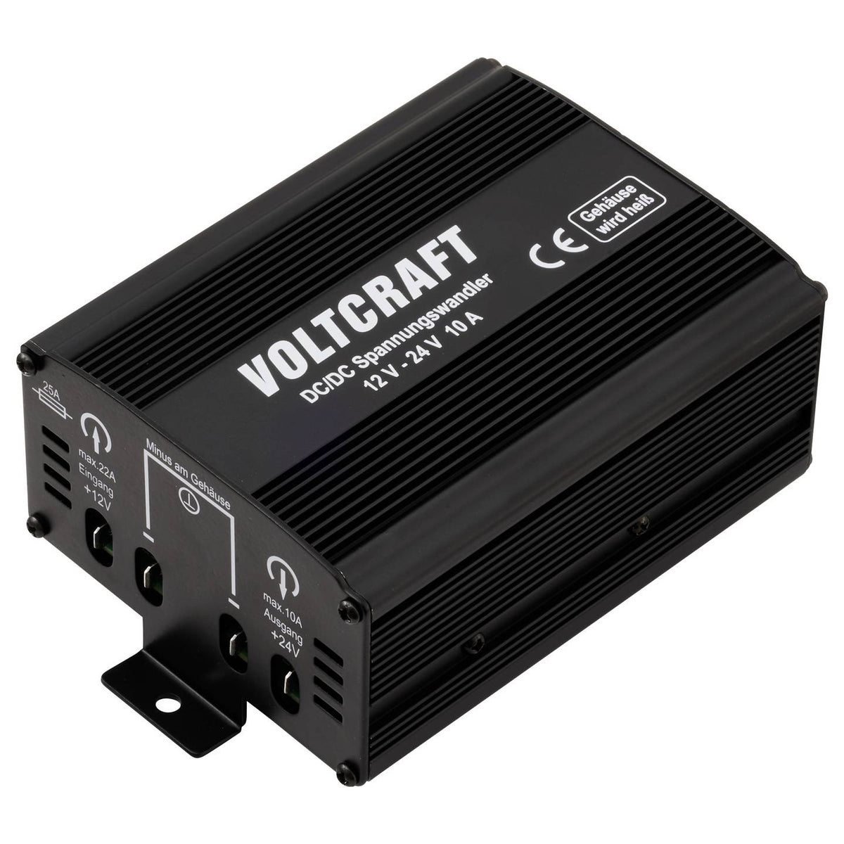 Voltcraft DCDC Wandler Spannungswandler Stepup VC16970860 12V 24V 10A 1 Ausgang - 4064161471846