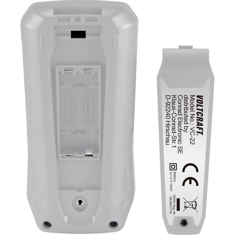 Voltcraft Vc 22 Hand Multimeter Messgerät Digital Iso Kalibriert Cat Iii 600 V B-Ware - 4064161207728