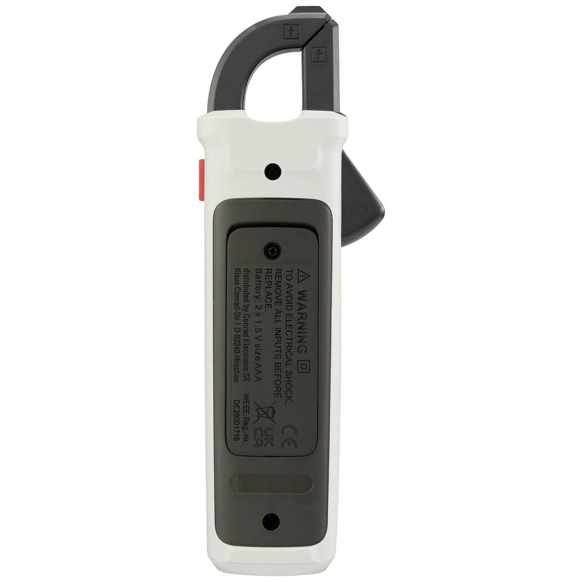 VOLTCRAFT Stromzange Zangenamperemeter Wechselstrommesser VC-321 ISO kalibriert - 4064161323336