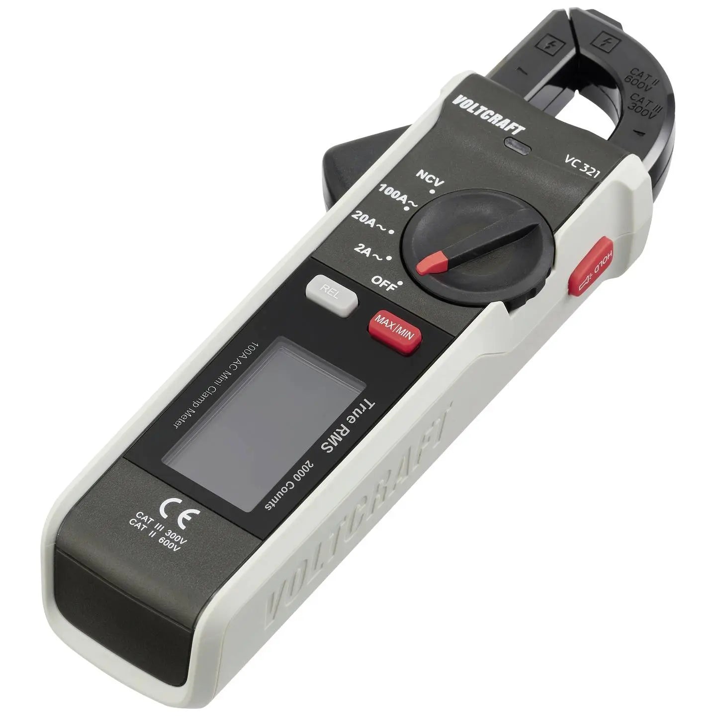 B-Ware Voltcraft Stromzange Zangenamperemeter Wechselstrommesser Vc 321 Iso Kalibriert - 4064161323336