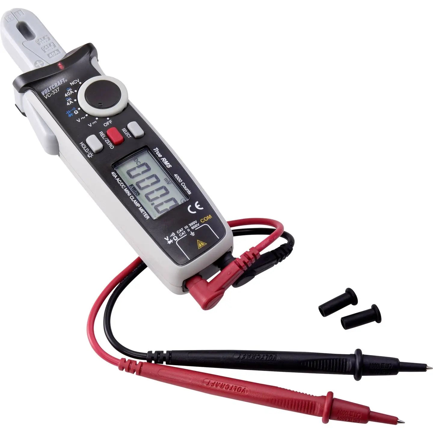 D-Ware Voltcraft Vc 337 Stromzange Multimeter Digital Cat Iii 300 V Cat Ii Defektware - 4053199957033