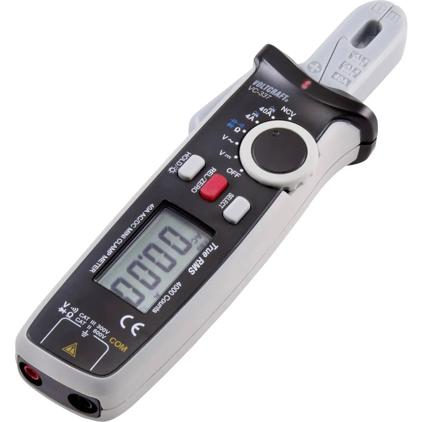 D-Ware Voltcraft Vc 337 Stromzange Multimeter Digital Cat Iii 300 V Cat Ii Defektware - 4053199957033