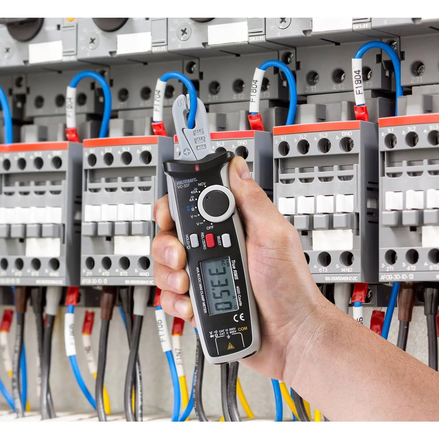 D-Ware Voltcraft Vc 337 Stromzange Multimeter Digital Cat Iii 300 V Cat Ii Defektware - 4053199957033