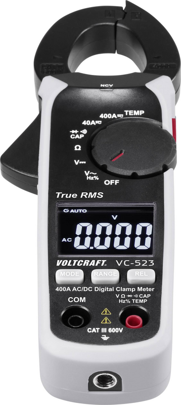 B-Ware Voltcraft Vc 523 Stromzange Zangen Multimeter Zangenmessgerät Digital Catiii 600 V