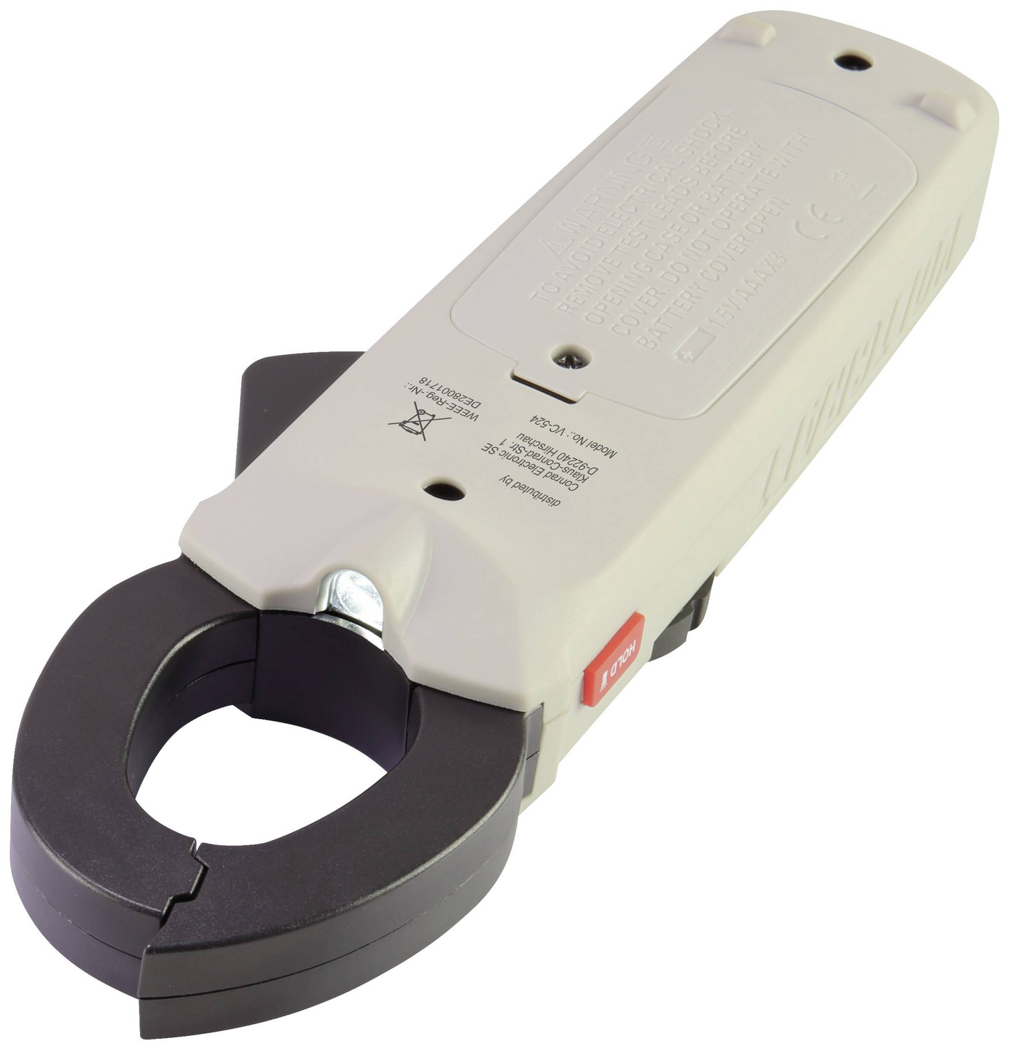 B-Ware Voltcraft Vc 524 Stromzange Digital Cat Iii Zange 600 V Anzeige Counts: 6000 454