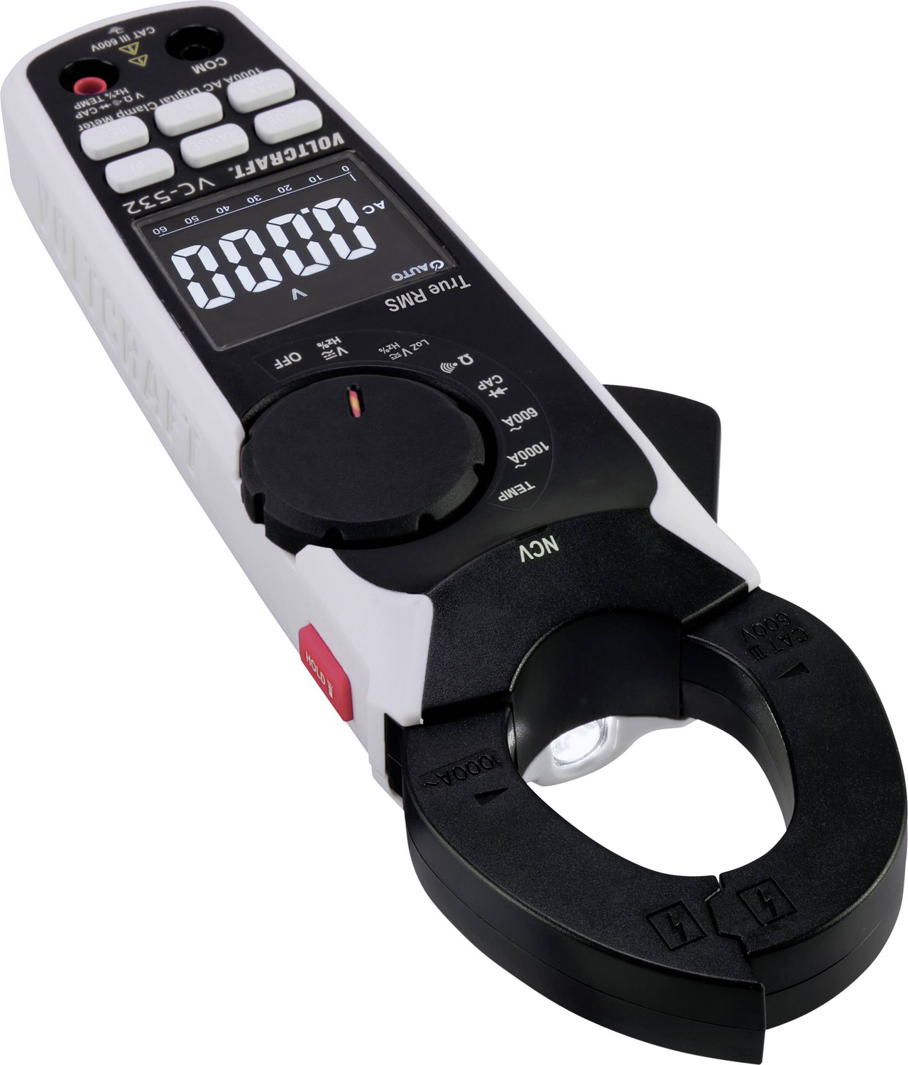 B-Ware Voltcraft Vc 532 Stromzange Digital  Cat Iii 600 V Strommessgerät Spannungsprüfer - 4053199547470