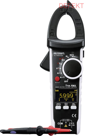 D-Ware Voltcraft Stromzange Vc 590 Digital Oled Display Zangen Multimeter Defektware