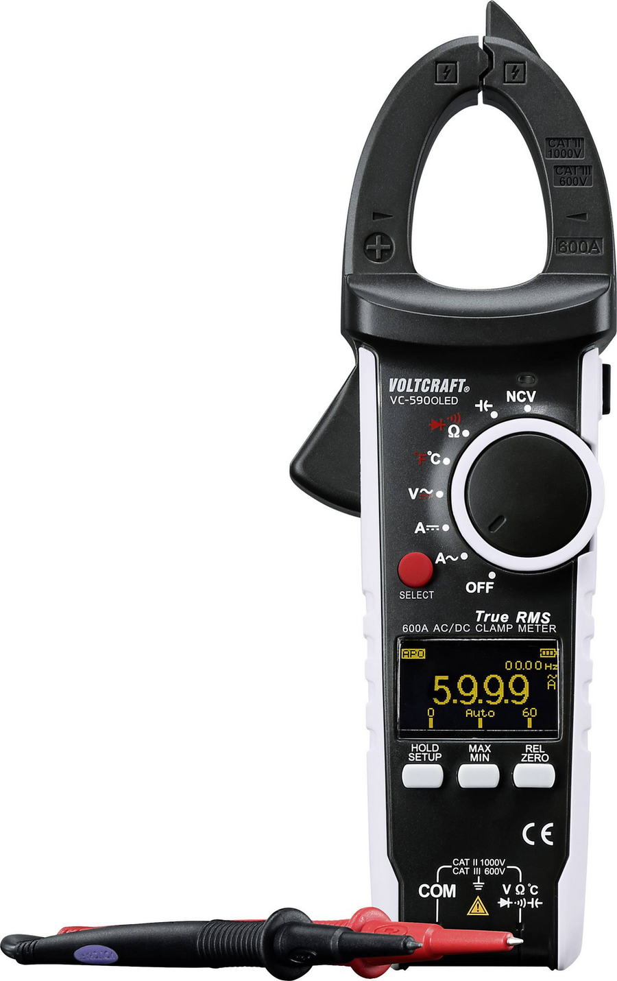 Voltcraft Stromzange Vc 590 Digital Oled Display Zangen Multimeter  B-Ware - 4016138894127