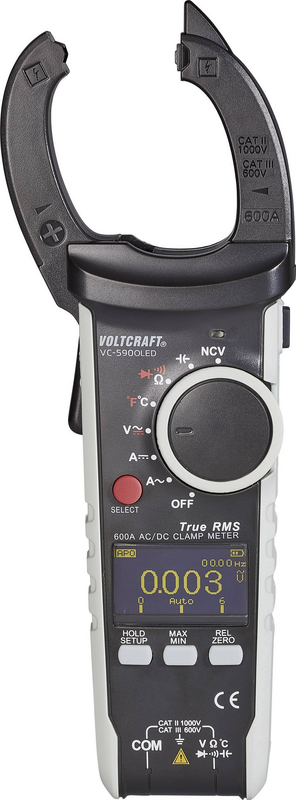 D-Ware Voltcraft Stromzange Vc 590 Digital Oled Display Zangen Multimeter Defektware - 4016138894127