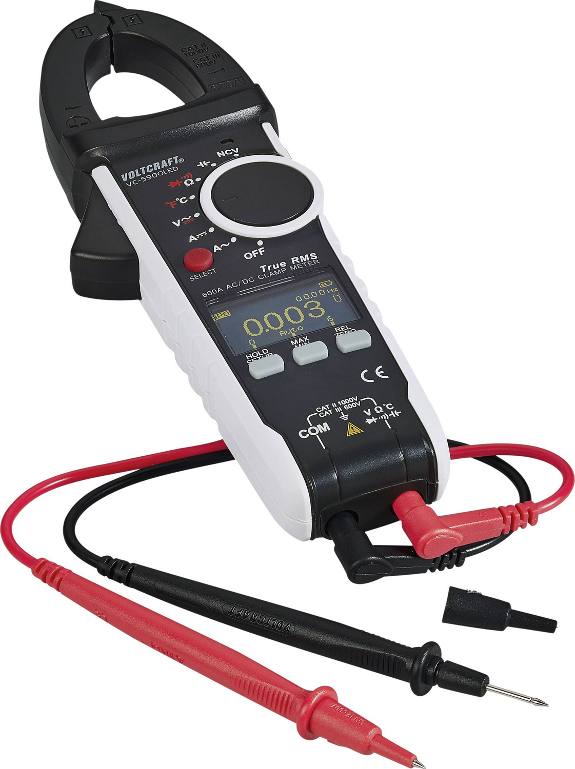 D-Ware Voltcraft Stromzange Vc 590 Digital Oled Display Zangen Multimeter Defektware - 4016138894127