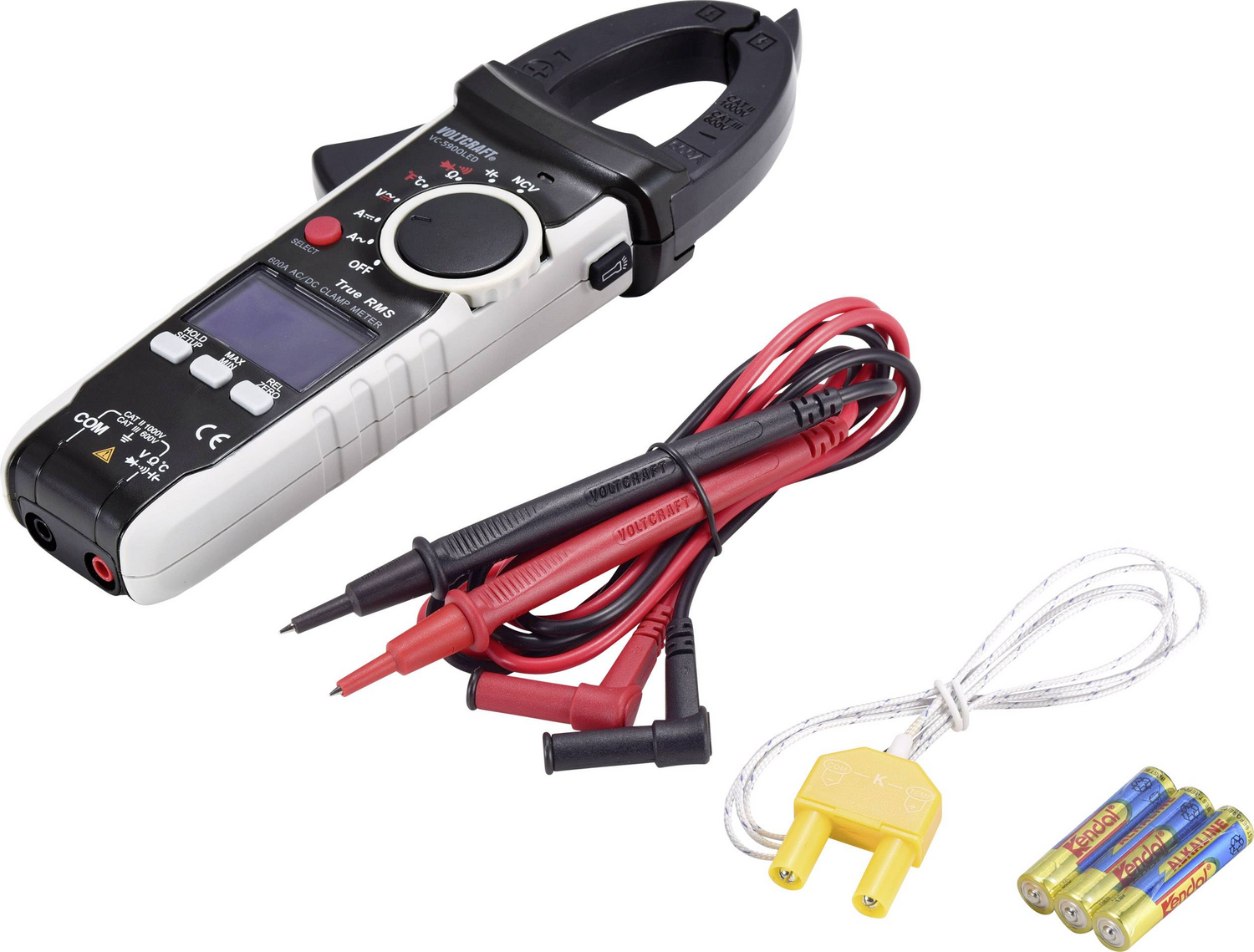 D-Ware Voltcraft Stromzange Vc 590 Digital Oled Display Zangen Multimeter Defektware - 4016138894127