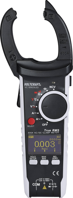 D-Ware Voltcraft Stromzange Vc 590 Digital Oled Display Zangen Multimeter Defektware - 4016138894127