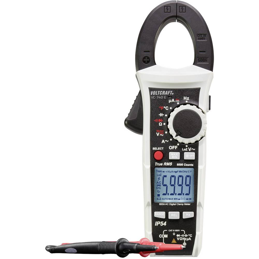 Voltcraft Vc 740 Ac Zangen Dmm Multimeter Strommessgerät Stromzange Messgerät B-Ware - 4053199546558