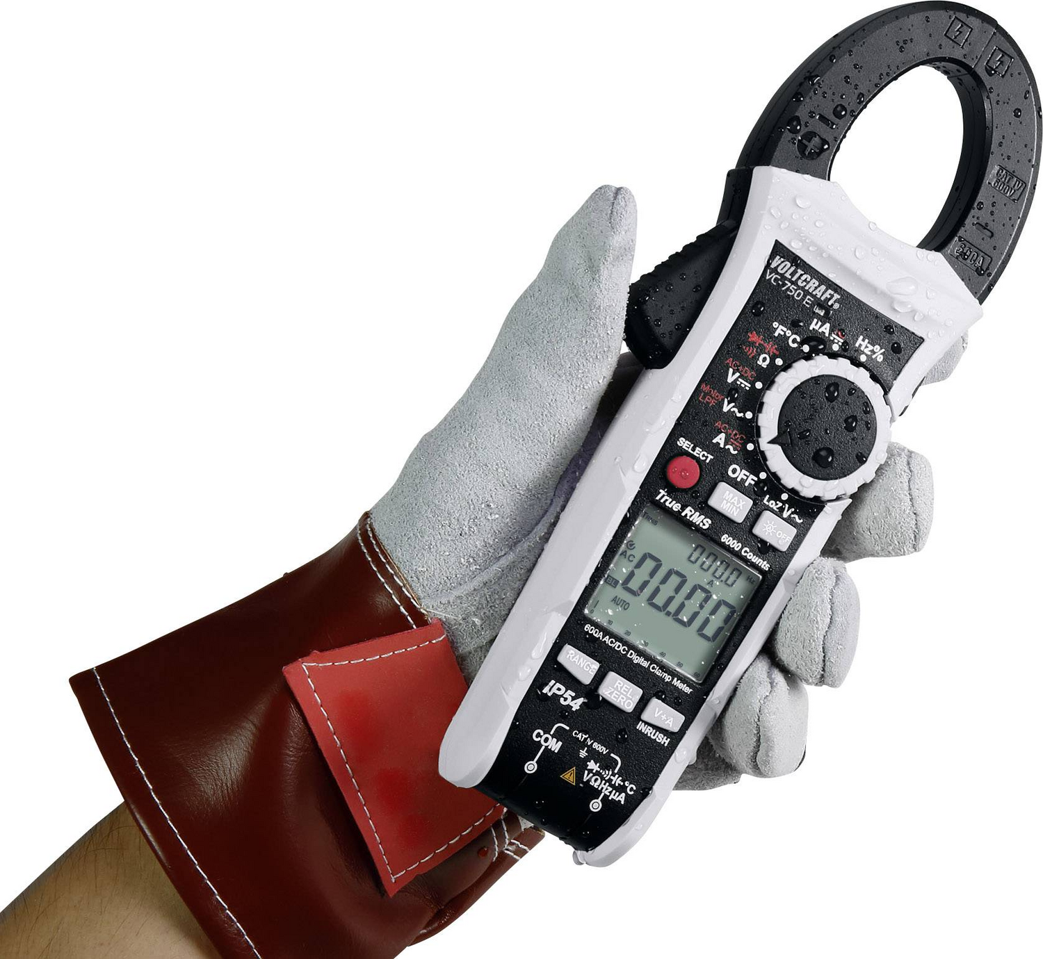 B-Ware Voltcraft Vc 750 E Stromzange Handmultimeter Multimeter Messgerät Messzange