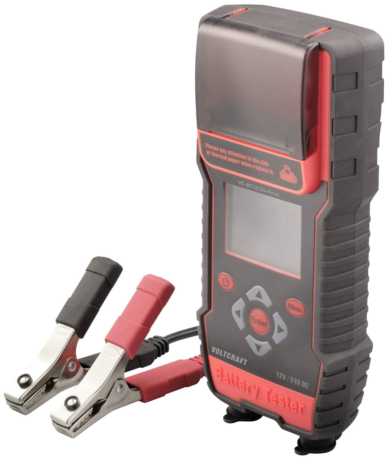 B-Ware Voltcraft Kfz Batterietester Batterieprüfer Batterieprüfung Prüfer 12 V 24 V - 4064161246796