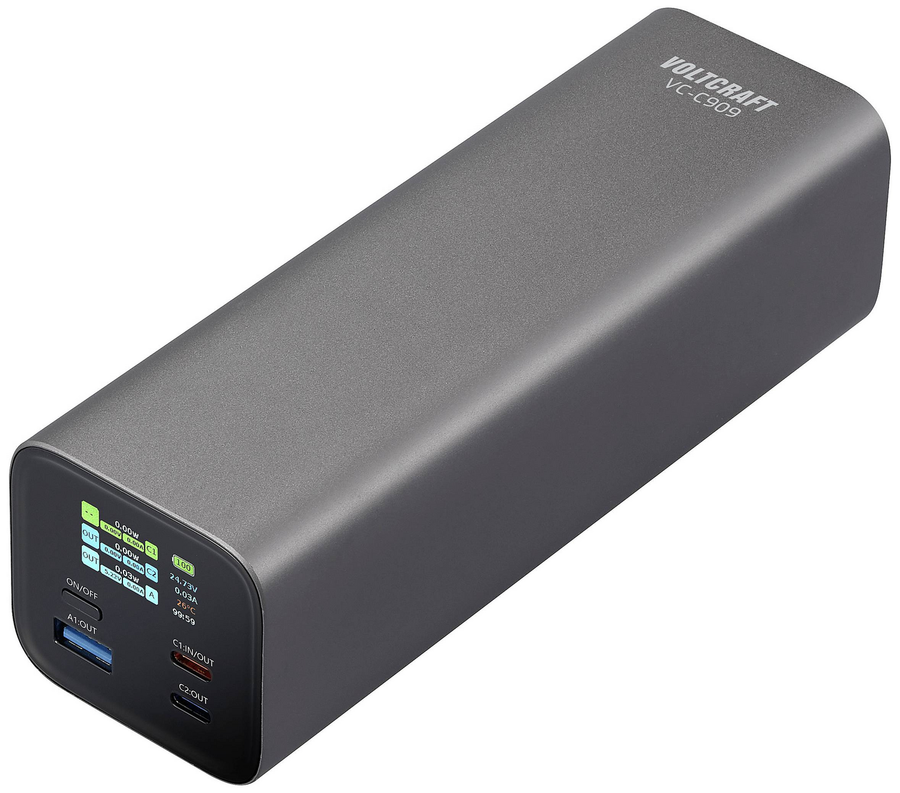 Voltcraft Vc C909 Powerbank 27000 M Ah Pd 3.1 Li Ion Ladestation Siehe Text/Foto B-Ware - 4064161327570