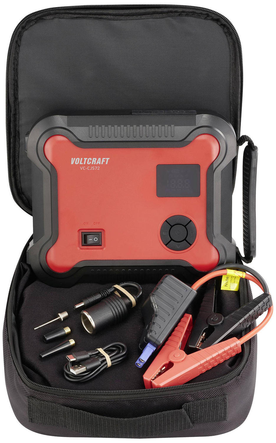 B-Ware Voltcraft Starthilfekabel Vc Cjs72 Vc 15820465 Starthilfestrom Kfz Werkzeug - 4064161324319