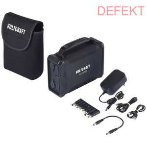 D-Ware Voltcraft Vc Gp50 Pd60 W Powerbank Akku Ladegerät Schwarz 96000m Ah Defektware