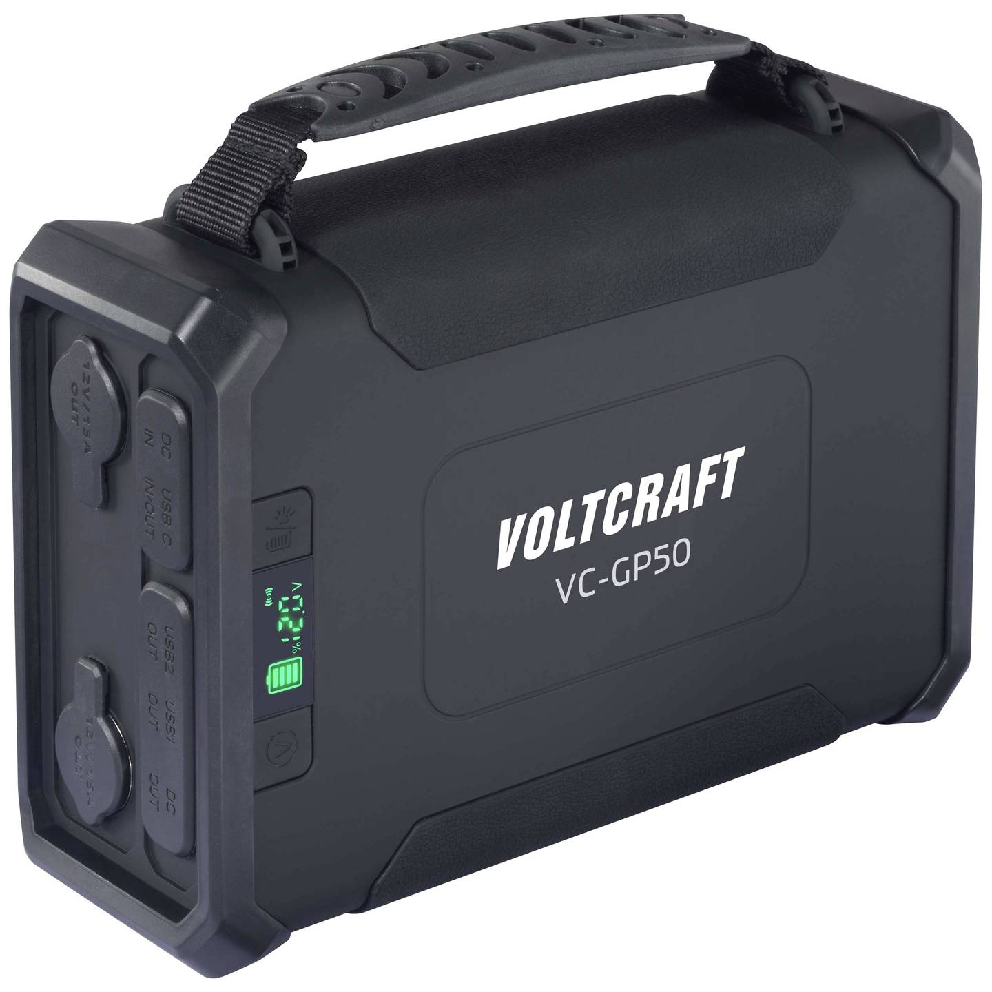 B-Ware Voltcraft Vc Gp50 Pd60 W Powerb Powerbank Akku Ladegerät Schwarz 96000m Ah Lithium - 4064161332987