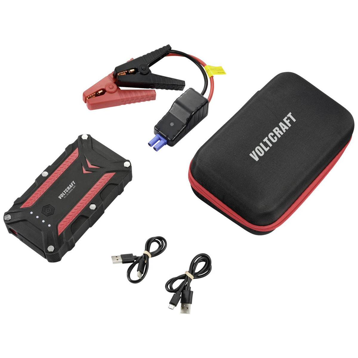 VOLTCRAFT Schnellstartsystem Starthilfe Starthilfegerät LED USB Taschenlampe822 - 4064161250007