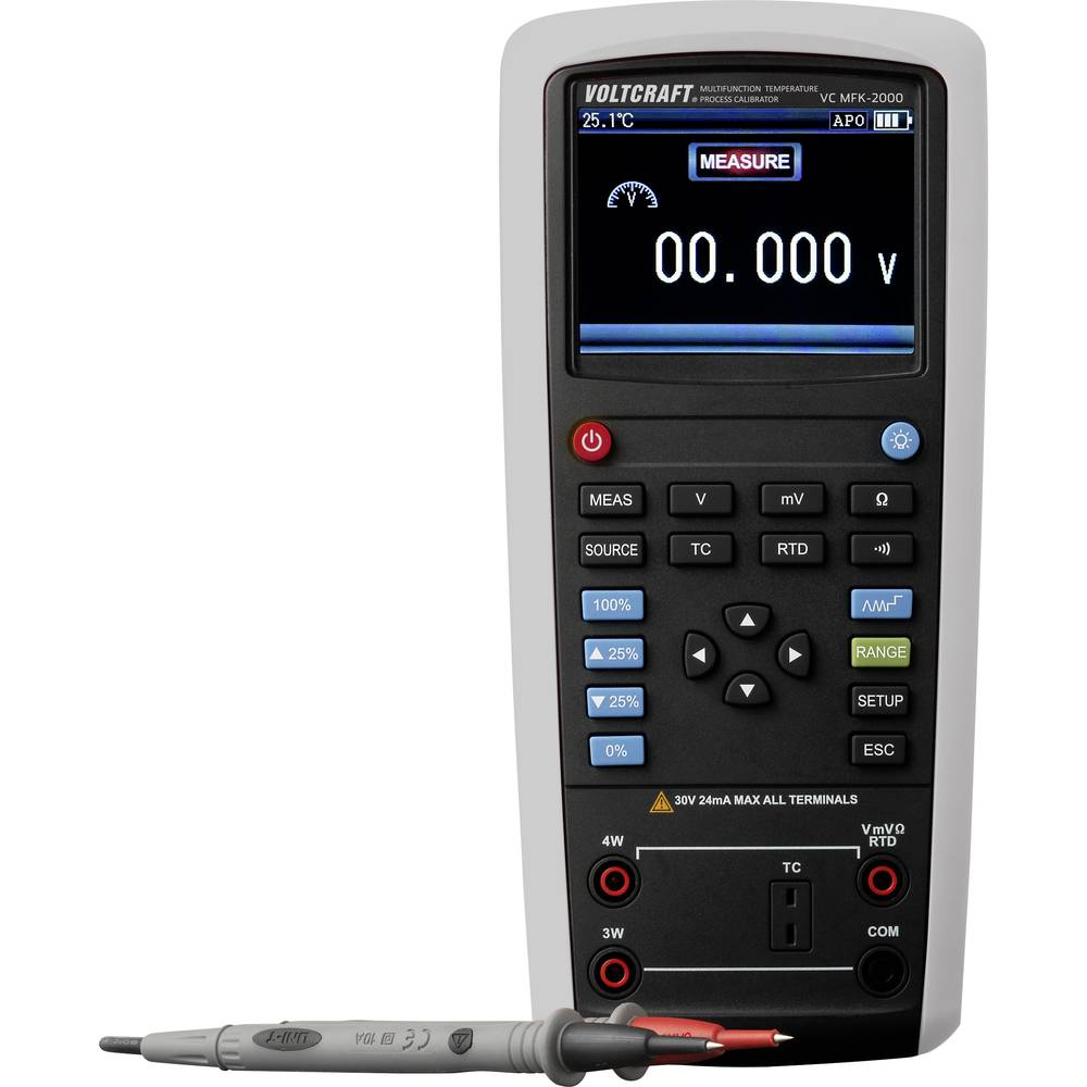B-Ware Voltcraft Vc Mfk 2000 Kalibrator Messgerät Temperatur Thermometer - 4064161189536
