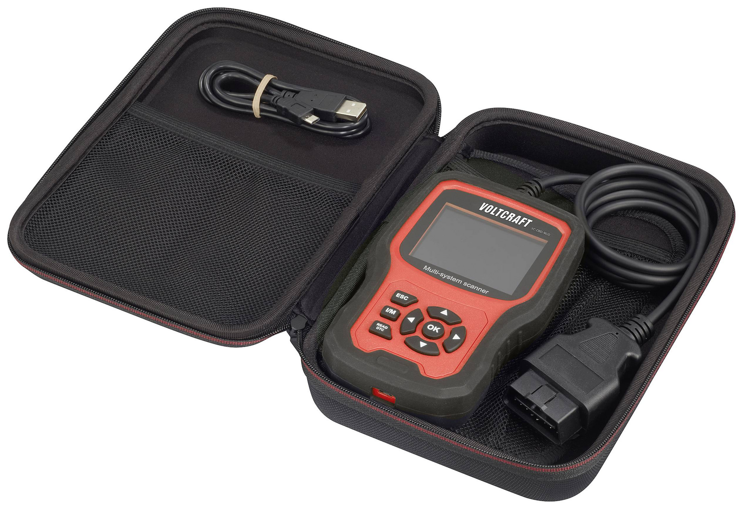 Voltcraft Obd Ii Diagnosetool Kfz Diagnosegerät Obd Scanner Scanner Volkswagen   B-Ware - 4064161230535