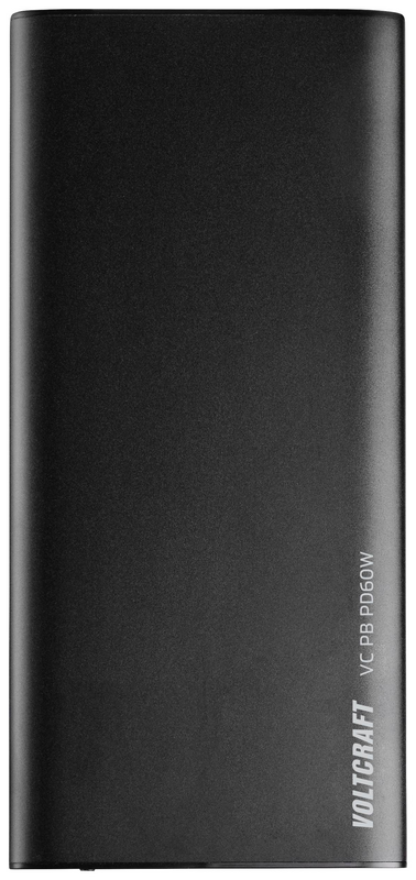 B-Ware Voltcraft Powerbank 26800 M Ah Quick Charge 3.0 Power Delivery 3.0 Li Ion Schwarz
