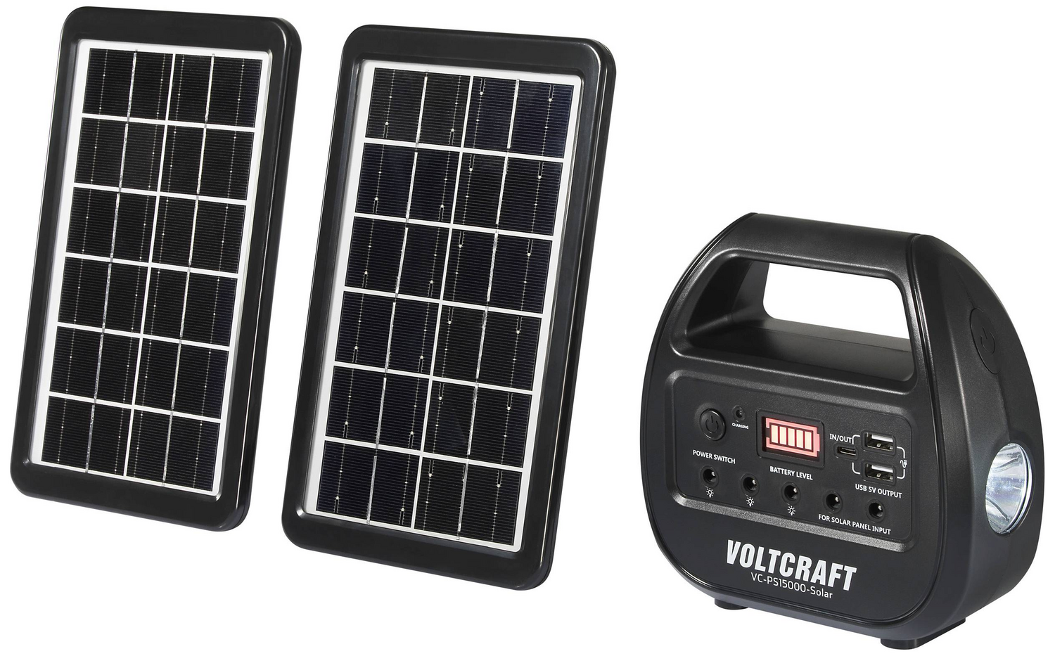 B-Ware Voltcraft Vc Ps15000 Solar Vc 14297675 Solar Powerbank Solarpanels - 4064161253916
