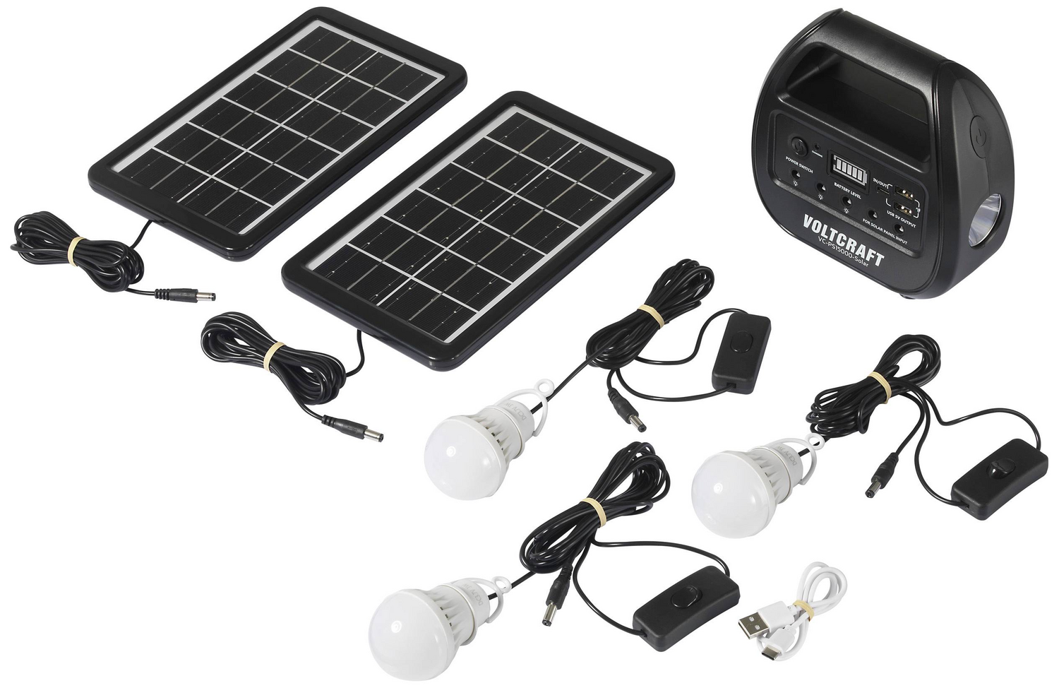 B-Ware Voltcraft Vc Ps15000 Solar Vc 14297675 Solar Powerbank Solarpanels - 4064161253916
