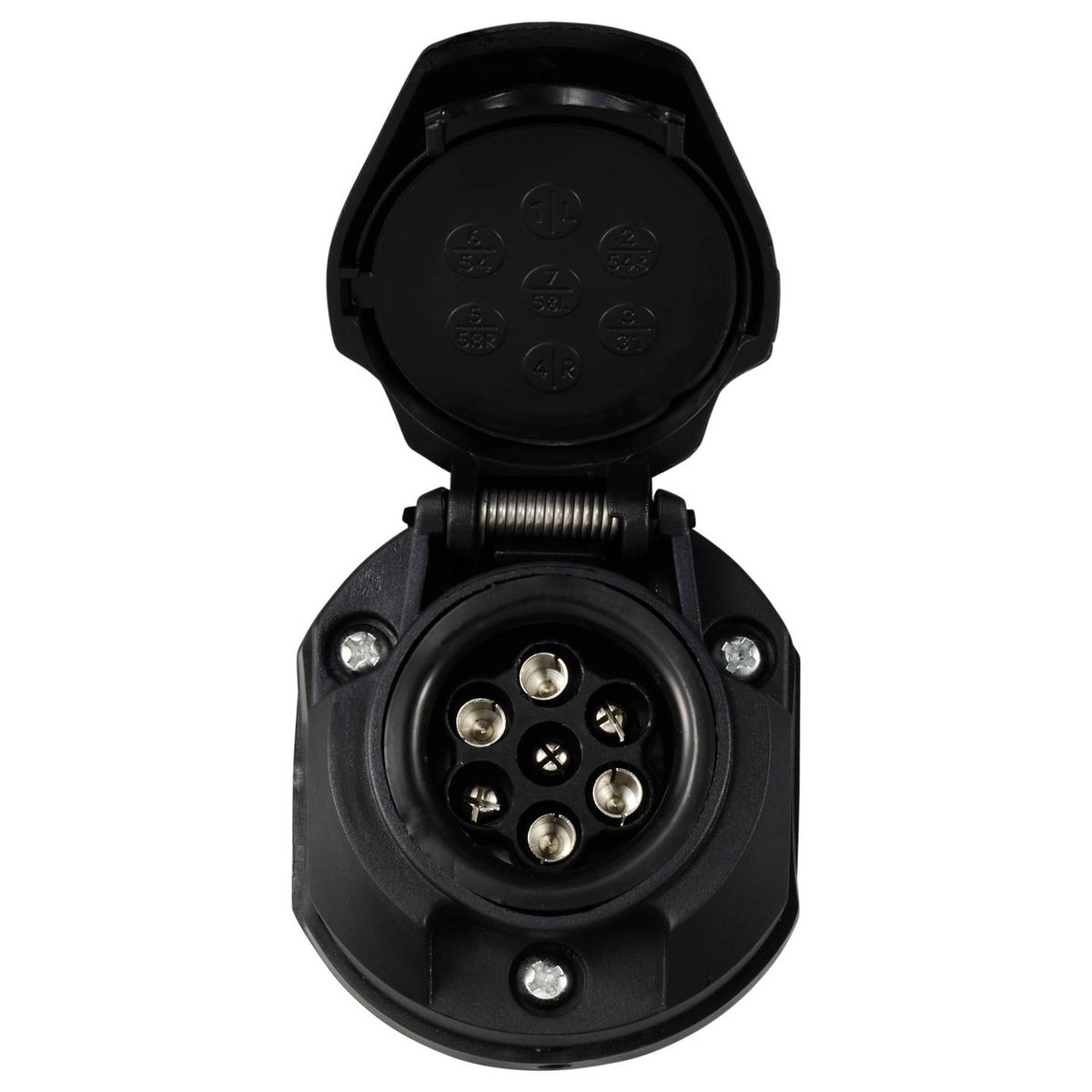 VOLTCRAFT Spannungsreduzierer Adapter KFZ-Spannungsminderer TM6080 Anhänger 7pol - 4064161338446