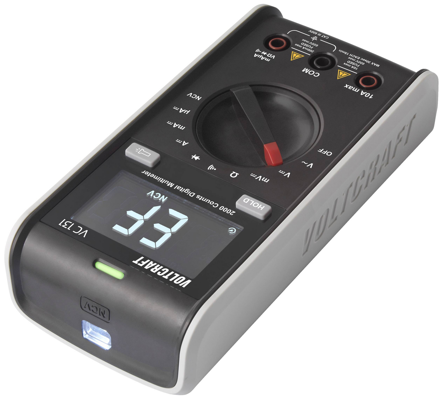 B-Ware Voltcraft Vc131 Hand Multimeter Digitaler Stromkreismesser Stromprüfer 600 V