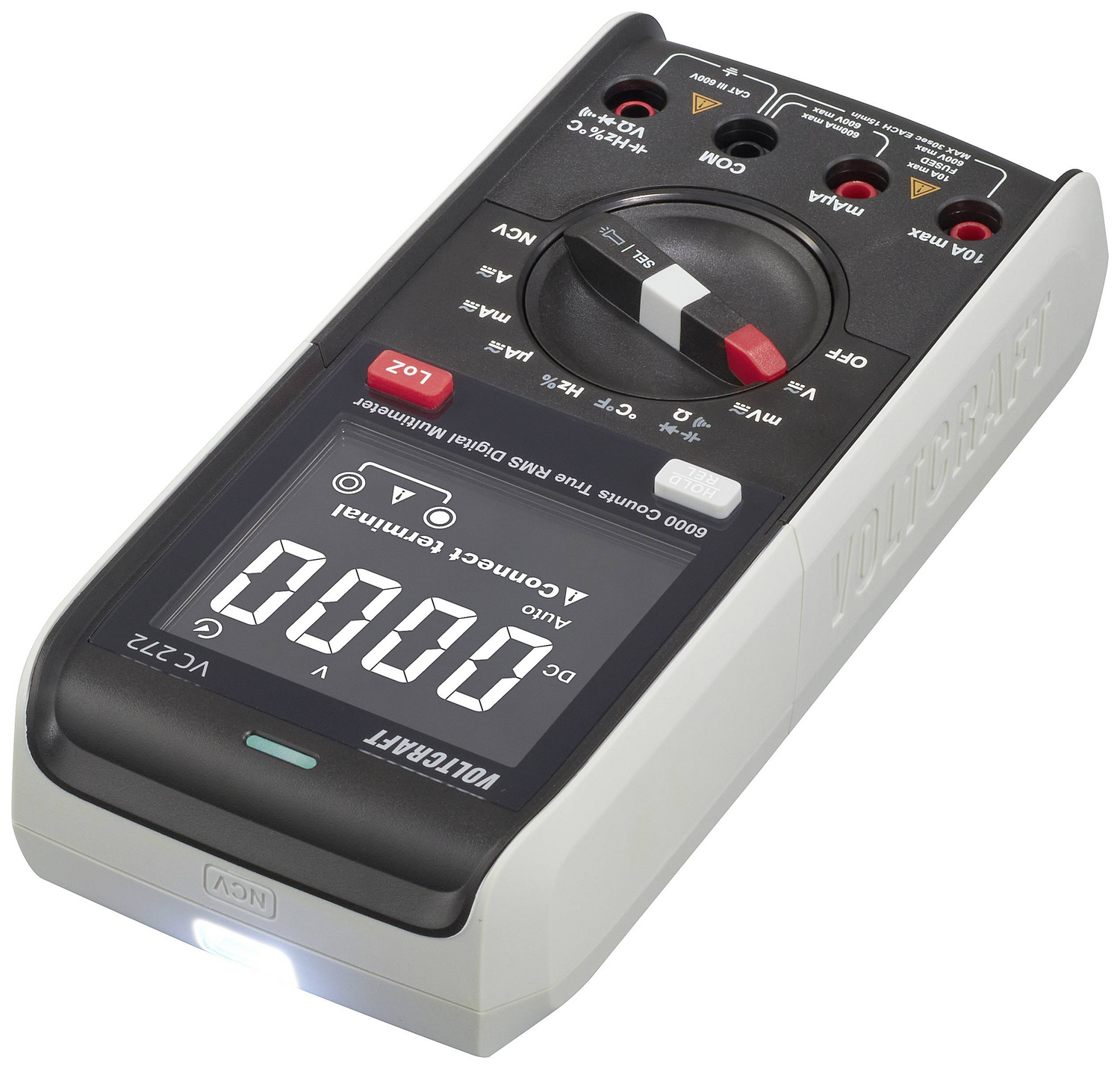 Voltcraft Hand Multimeter Multimeter Digital Cat Iii 600 V Anzeige Counts: 6000  B-Ware - 4064161218038
