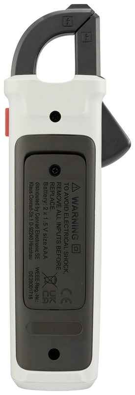 B-Ware Voltcraft Vc 321 Cat Ii 600 V, Cat Iii 300 V Stromzange Spannungsprüfung438