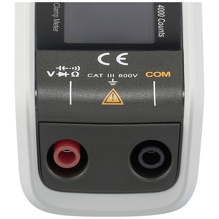Voltcraft Vc 371 Stromzange Digital Cat Iii 600 V Messgerät Multimeter Stromgerät B-Ware