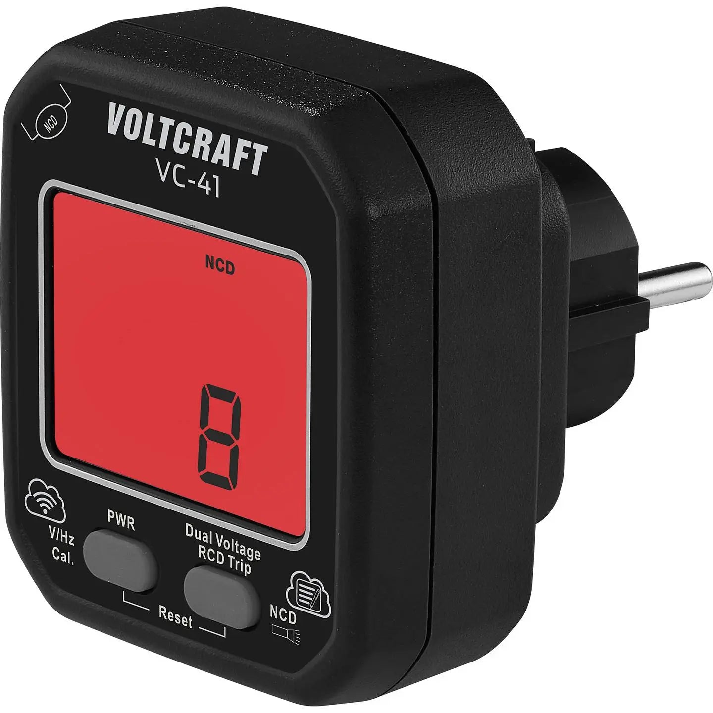 B-Ware Voltcraft Steckdosentester Prüfgerät Fi Test Lcd Bedienungsanleitung Batter645 - 4064161331553