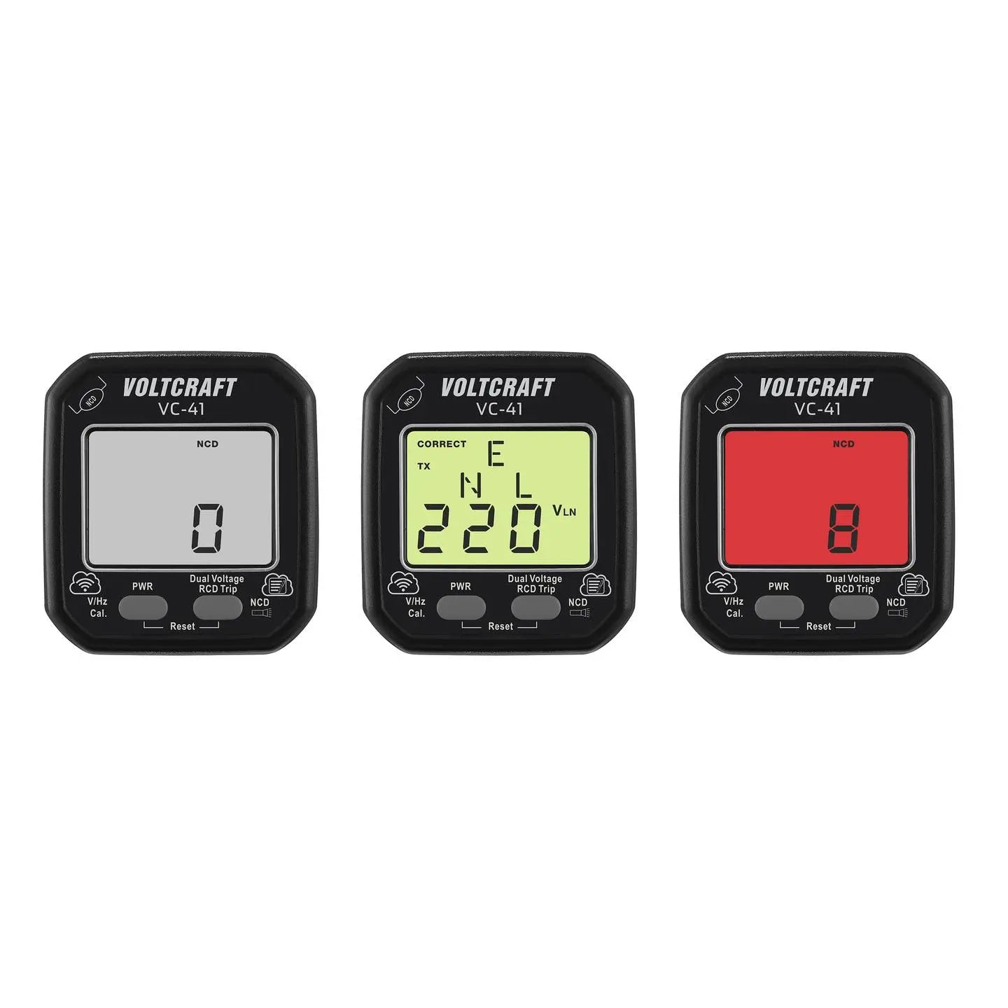 B-Ware Voltcraft Steckdosentester Prüfgerät Fi Test Lcd Bedienungsanleitung Batter645 - 4064161331553