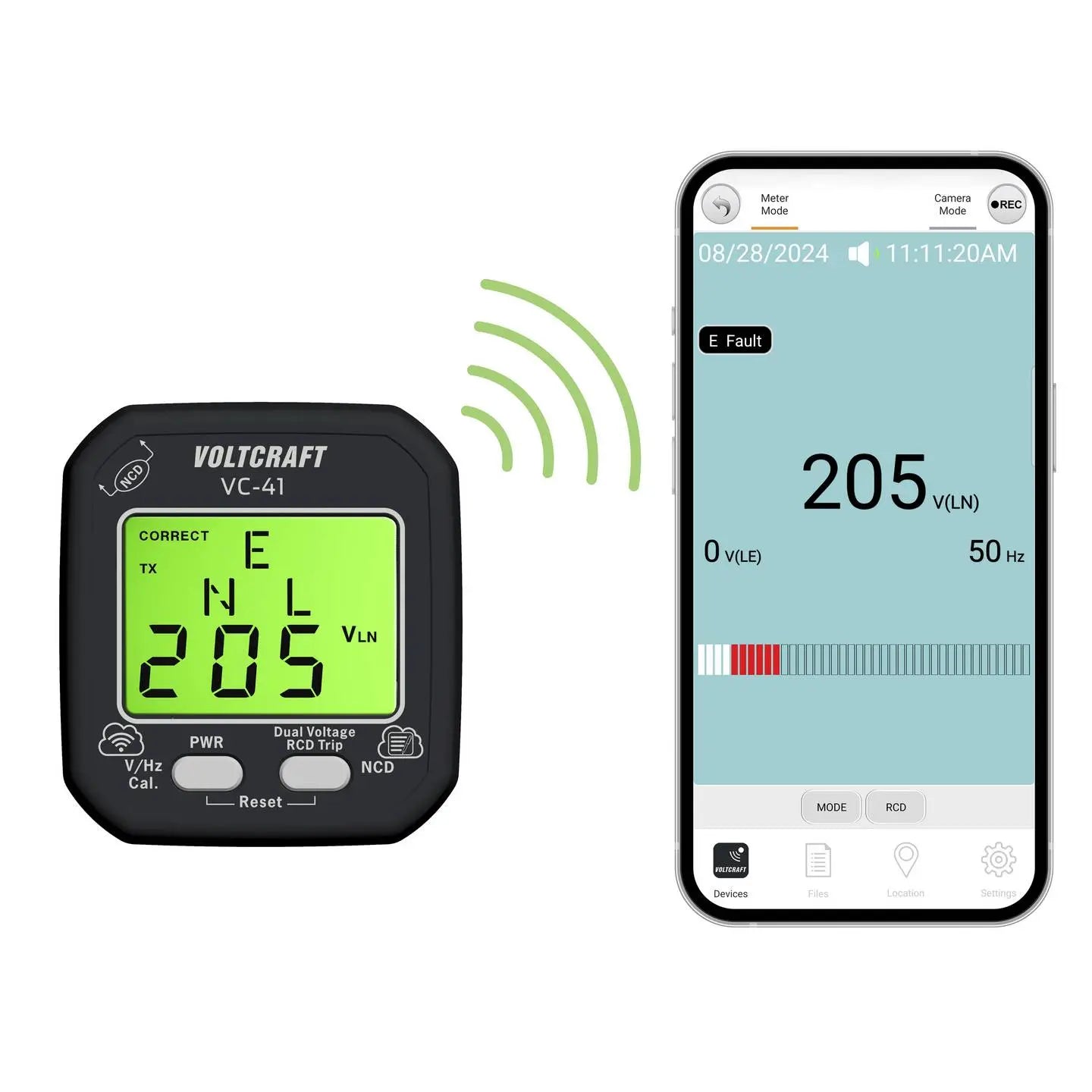 B-Ware Voltcraft Steckdosentester Prüfgerät Fi Test Lcd Bedienungsanleitung Batter645 - 4064161331553